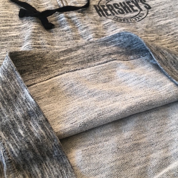 Hershey’s Pullover Zip Hoodie, Gray - Picture 9 of 9